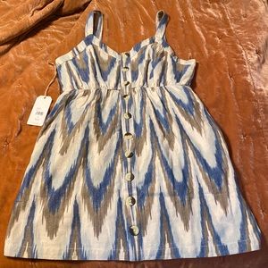 Shyanne Southwestern Print Button-Front Dress